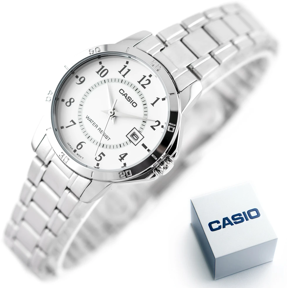 Laikrodis moterims CASIO LTP-V004D-7BUDF (zd568d) + dėžutė