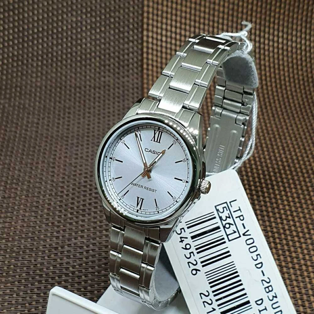 Moteriškas laikrodis CASIO LTP-V005D-2B3 (zd586c) + BOX