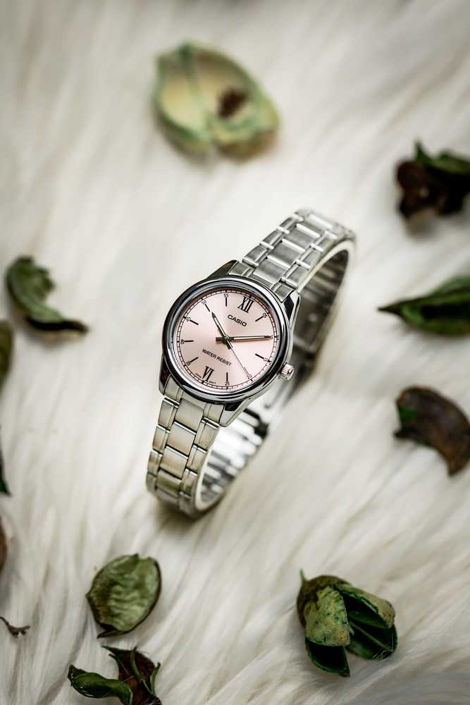 Laikrodis CASIO LTP-V005D-4B2 WOMEN'S WATCH (zd586h) + BOX