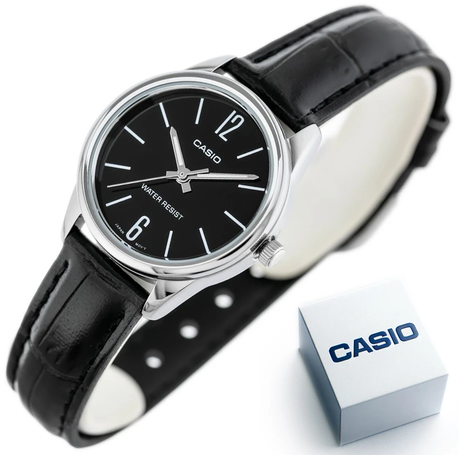 Laikrodis CASIO LTP-V005L 1B WOMEN'S WATCH (zd582b) + BOX