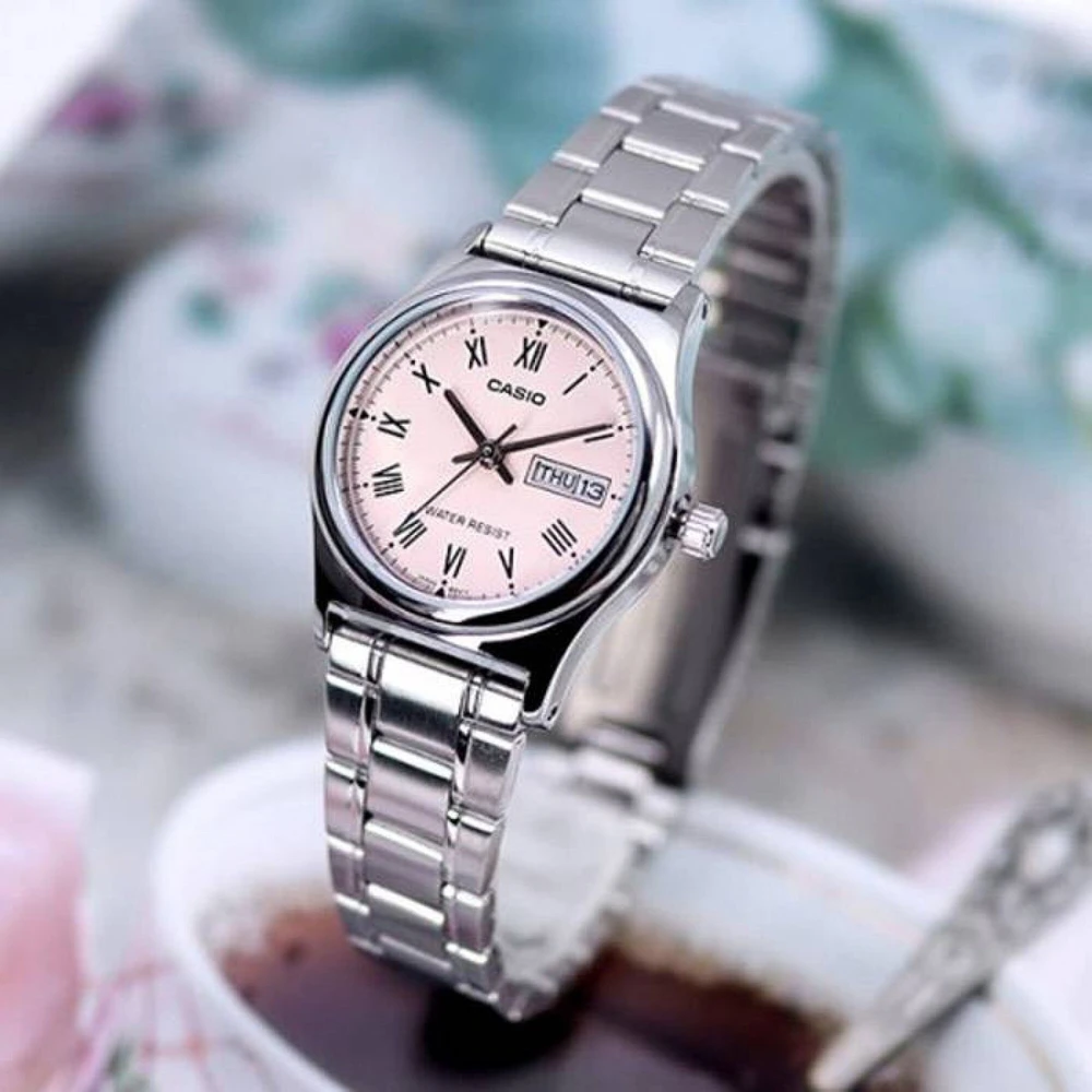 Laikrodis CASIO LTP-V006D-4B WOMEN'S WATCH (zd587k) + BOX