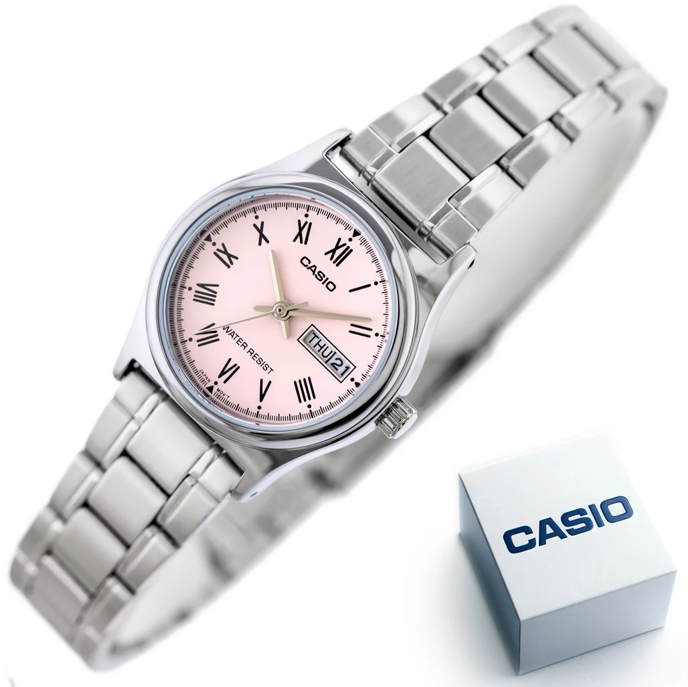 Laikrodis CASIO LTP-V006D-4B WOMEN'S WATCH (zd587k) + BOX