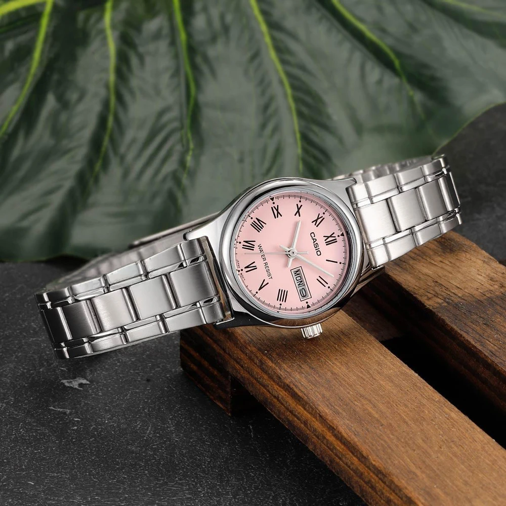 Laikrodis CASIO LTP-V006D-4B WOMEN'S WATCH (zd587k) + BOX