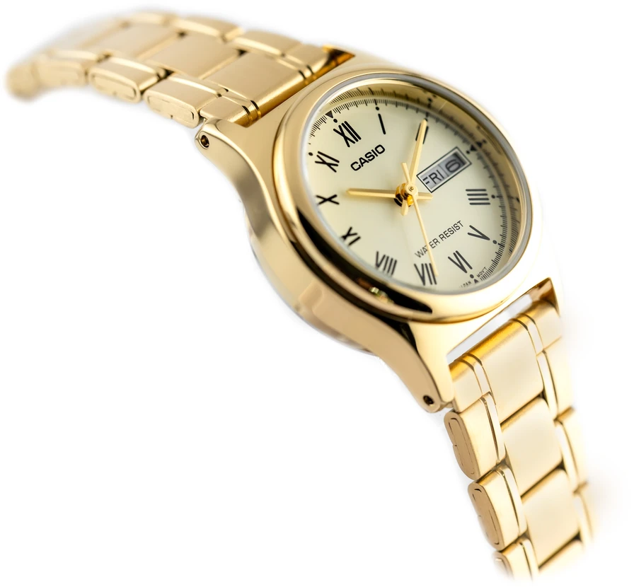 CASIO LTP-V006G-9BUDF moteriškas laikrodis (zd585a) + dėžutė