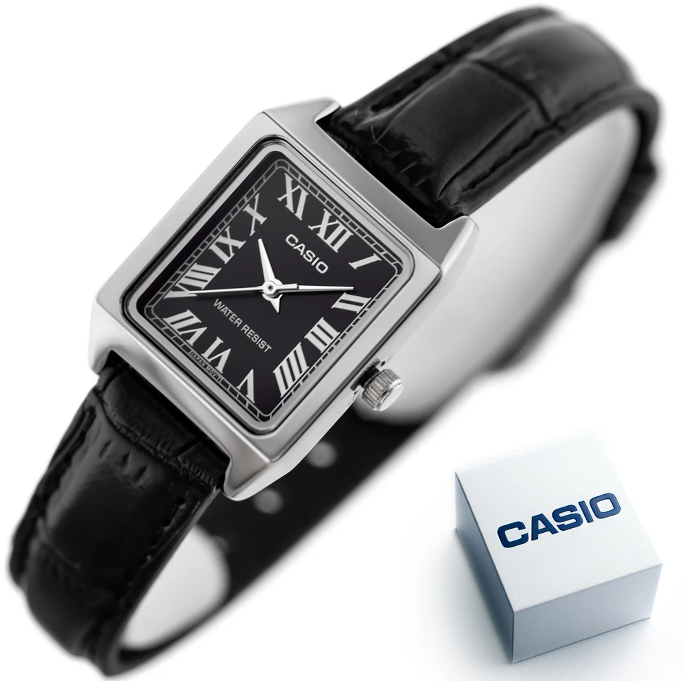 Laikrodis moterims CASIO LTP-V007L-1BUDF + dėžutė
