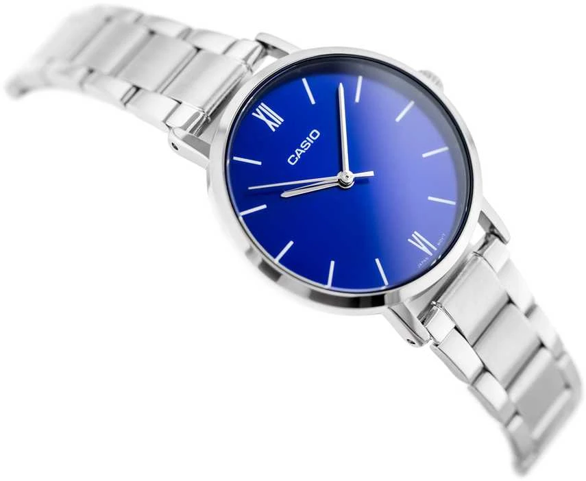 Casio LTP-VT02D-2A moteriškas laikrodis + dėžutė