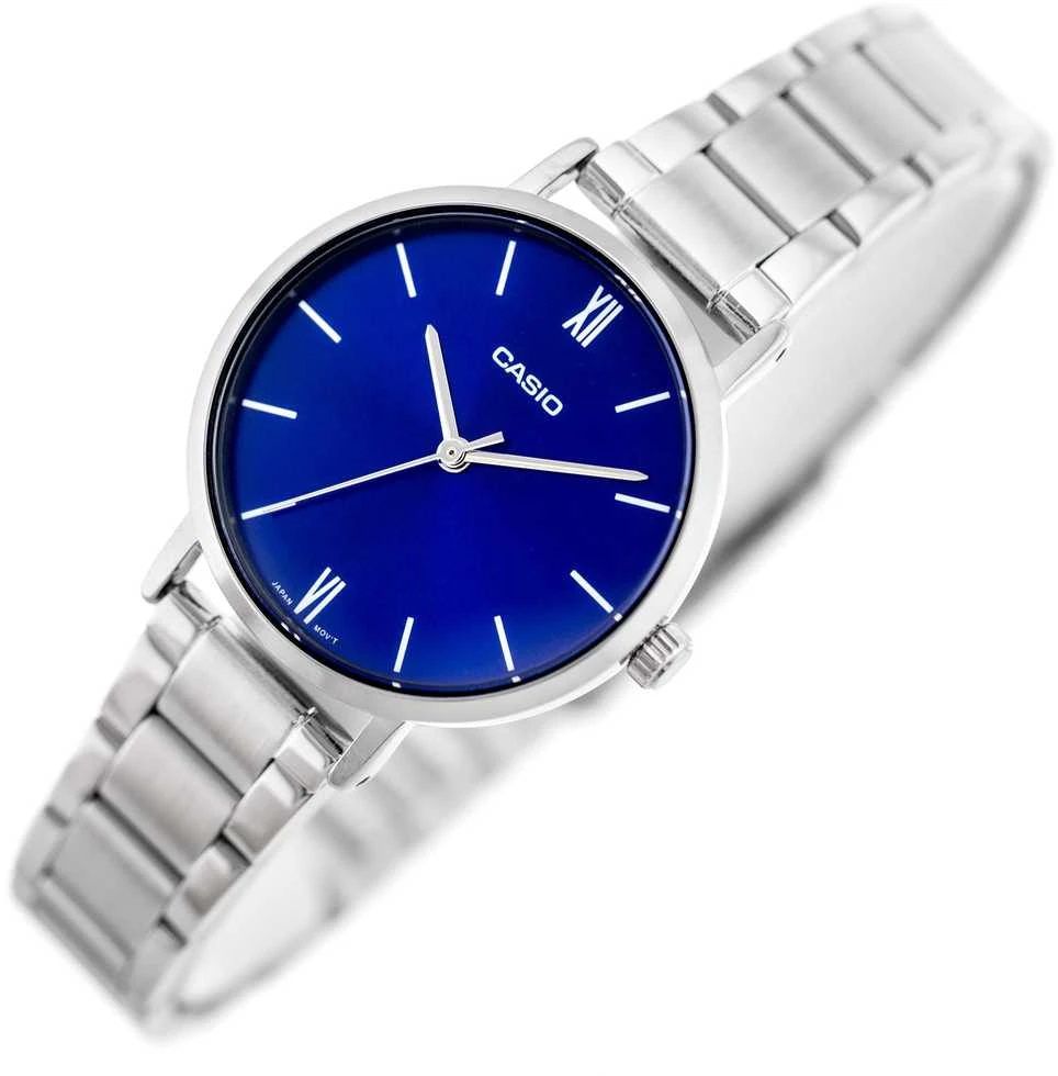 Casio LTP-VT02D-2A moteriškas laikrodis + dėžutė