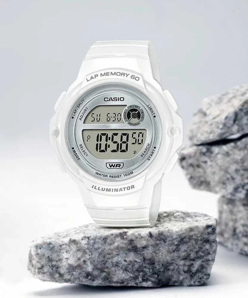 CASIO MOTERIS LAIKRODIS LWS-1200H-7A1 + DĖŽĖ