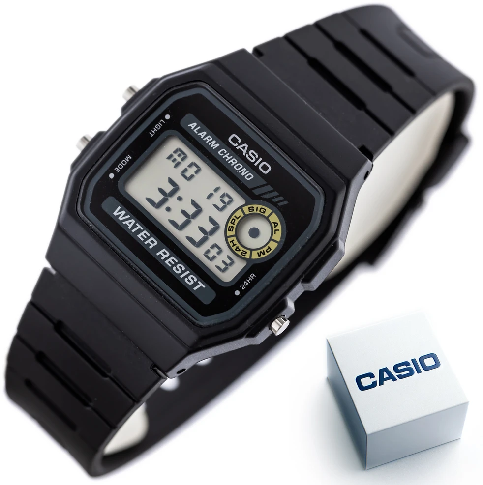 Laikrodis vyrams CASIO F-94WA-8D + dėžutė