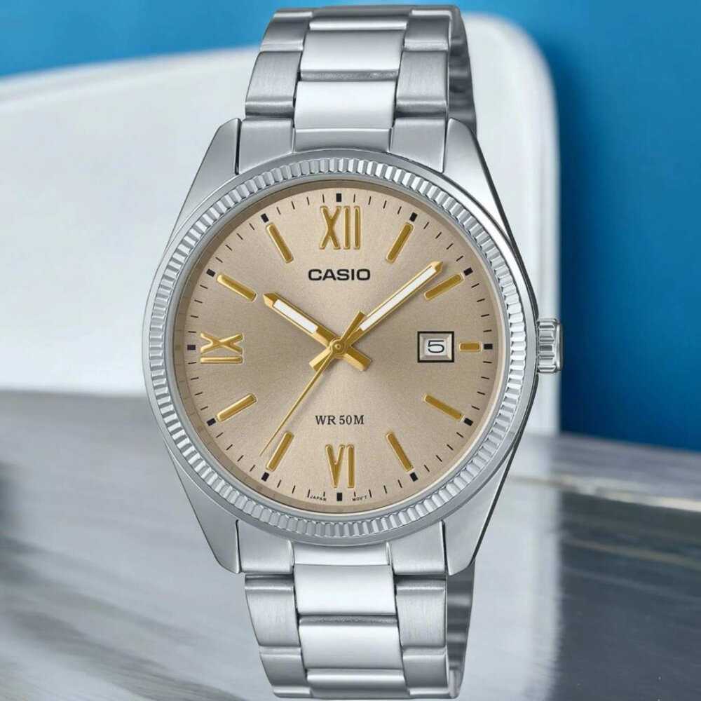 Vyriškas laikrodis CASIO MTP-1302DD-9A (zd072n) + BOX