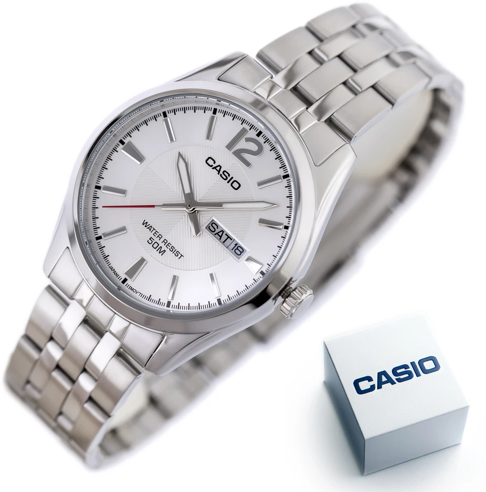 Laikrodis CASIO MEN'S WATCH MTP-1335D-7A (zd026d) + BOX