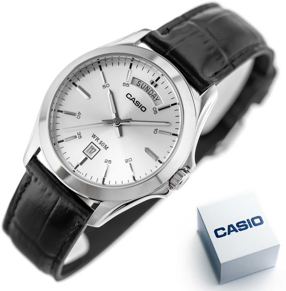 Laikrodis vyrams CASIO MTP-1370L 7AVDF (zd116a) + BOX