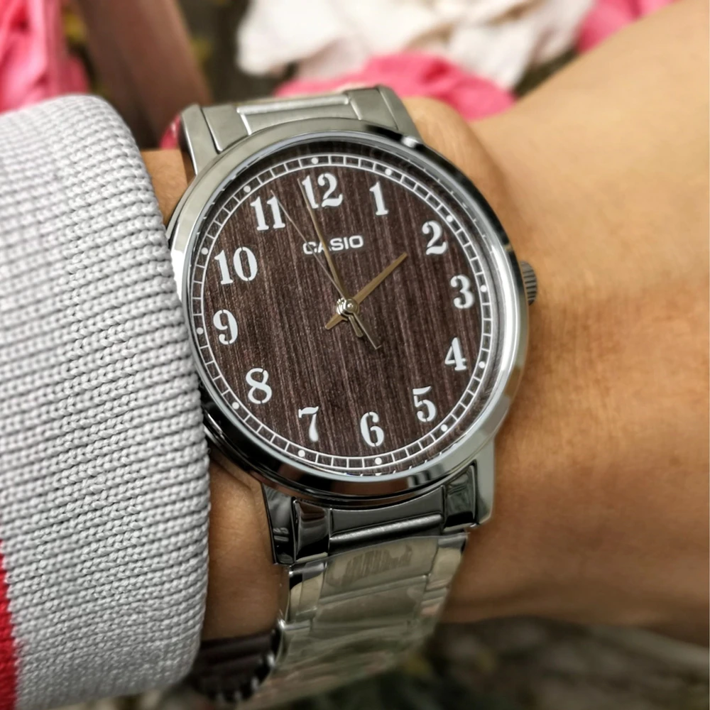 Laikrodis vyrams CASIO MTP-E145D-5B1 (zd196b) + dėžutė