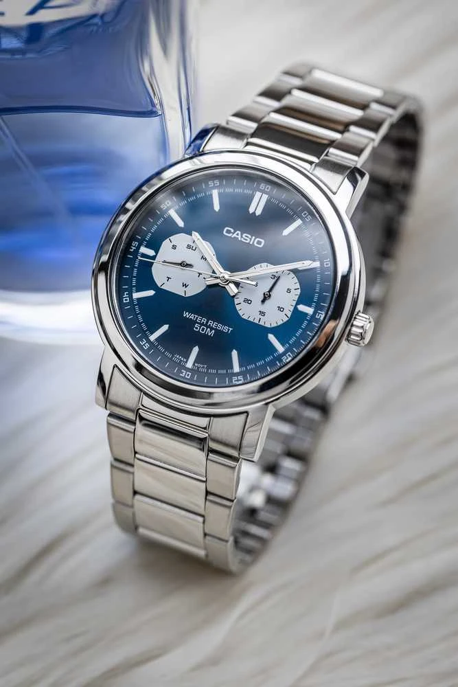 Laikrodis CASIO MEN'S WATCH MTP-E335D-2E1 (zd274b) + BOX