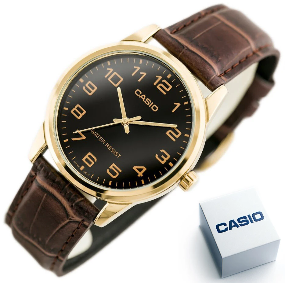 Laikrodis CASIO MEN'S WATCH MTP-V001GL-1B (zd080b) + BOX