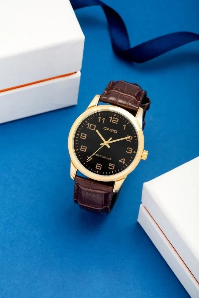 Laikrodis CASIO MEN'S WATCH MTP-V001GL-1B (zd080b) + BOX