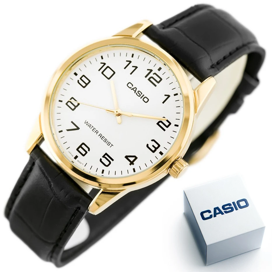 Laikrodis vyrams CASIO MTP-V001GL 7B (zd080a) + dėžutė
