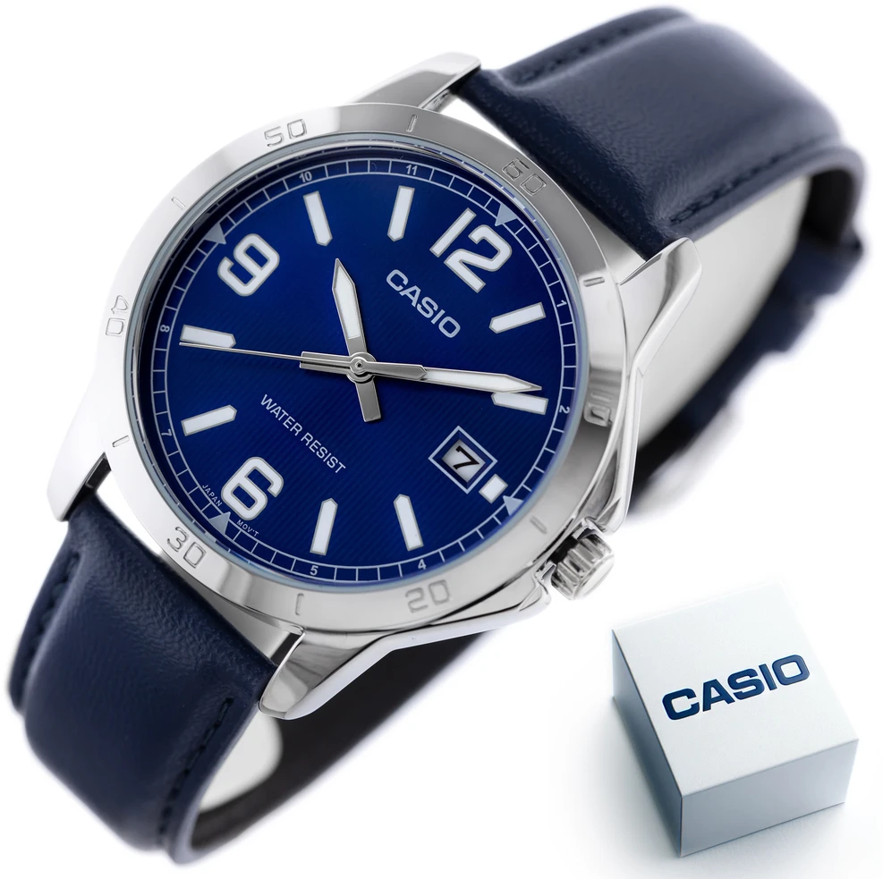 Vyriškas laikrodis CASIO MTP-V004L 2BUDF (zd046f) + BOX