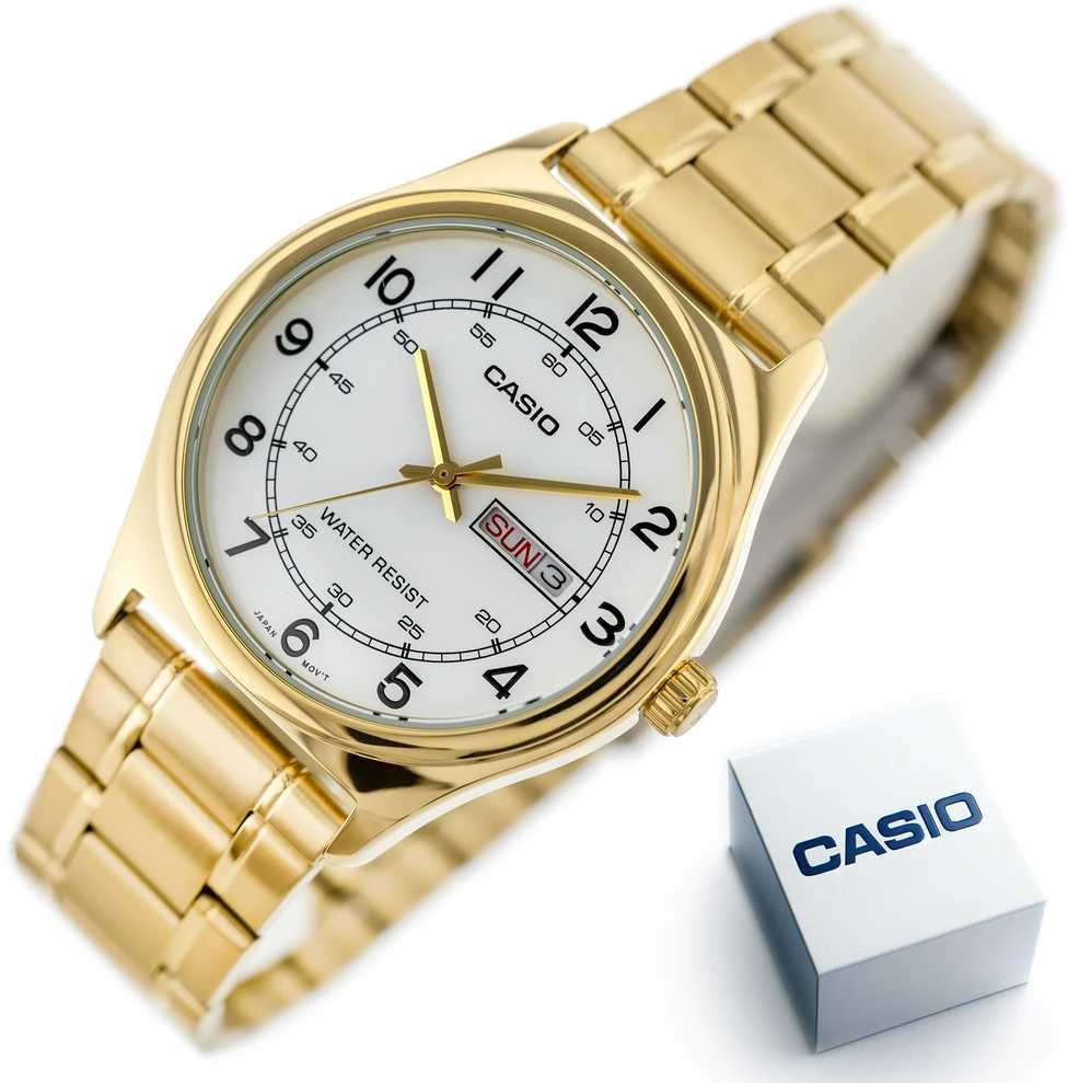 Vyriškas laikrodis CASIO MTP-V006G-7B + BOX