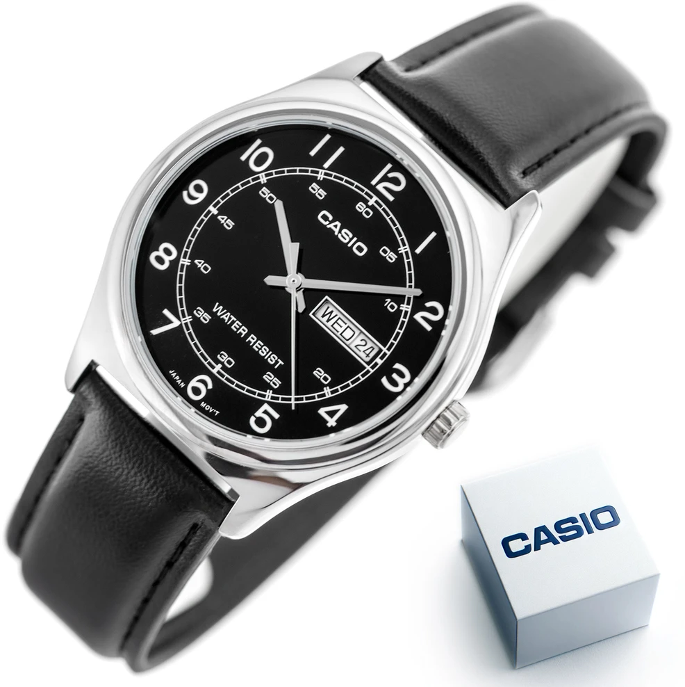 Vyriškas laikrodis CASIO MTP-V006L-1B2 (zd210c) + BOX