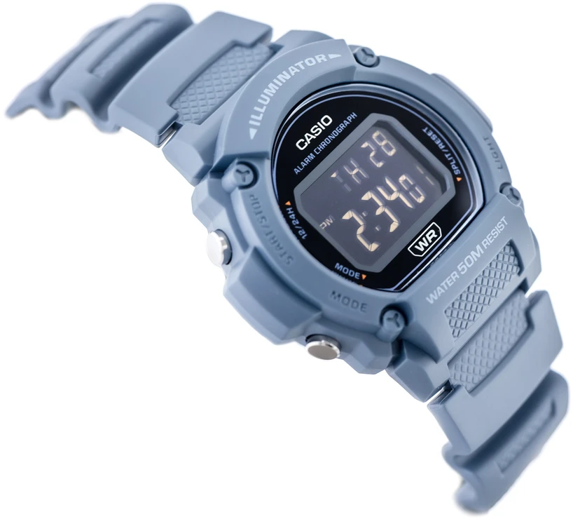 Laikrodis CASIO MEN'S WATCH W-219HC-2BVDF + BOX