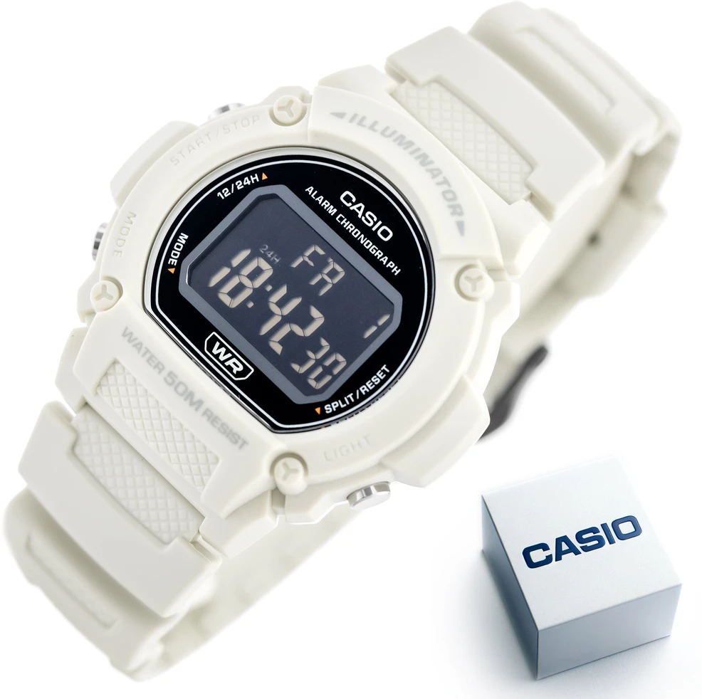 Laikrodis CASIO MEN'S WATCH W-219HC-8BVDF + BOX