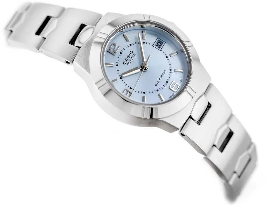 CASIO MOTERIŠKAS LAIKRODIS LTP-1241D-2A + DĖŽUTĖ