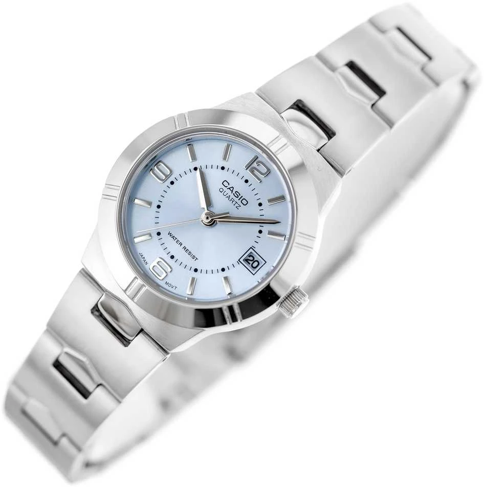 CASIO MOTERIŠKAS LAIKRODIS LTP-1241D-2A + DĖŽUTĖ