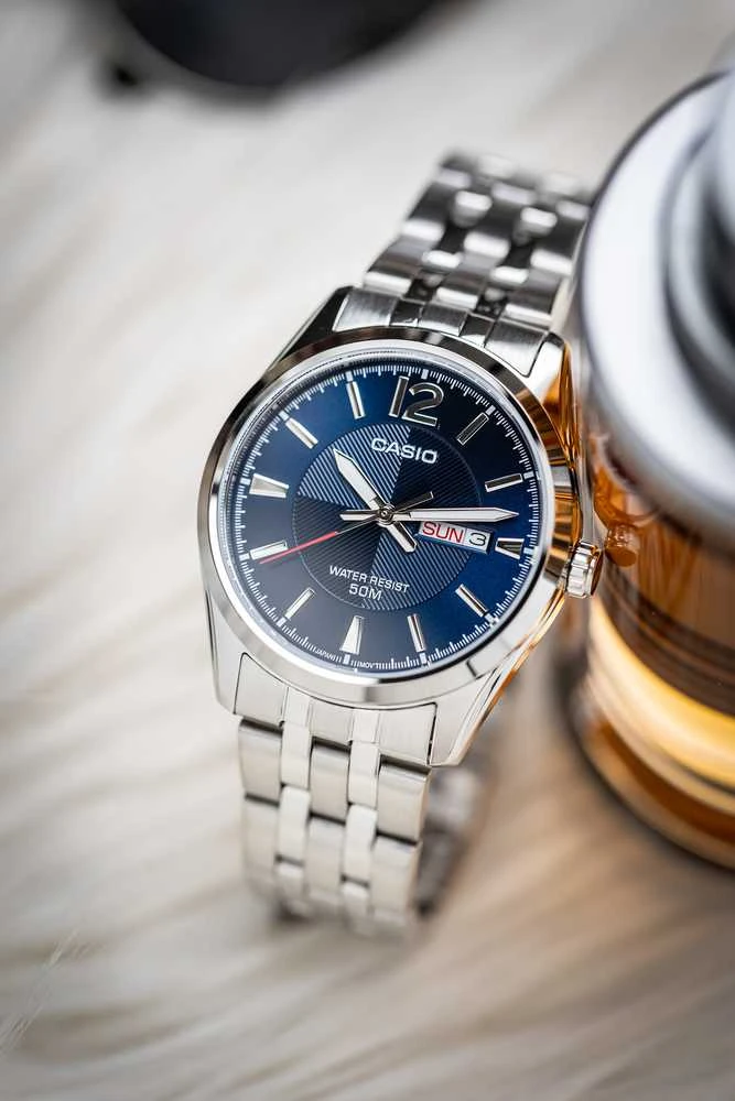 CASIO MTP-1335D 1AV VYRIŠKAS LAIKRODIS (zd026a) + DĖŽĖ