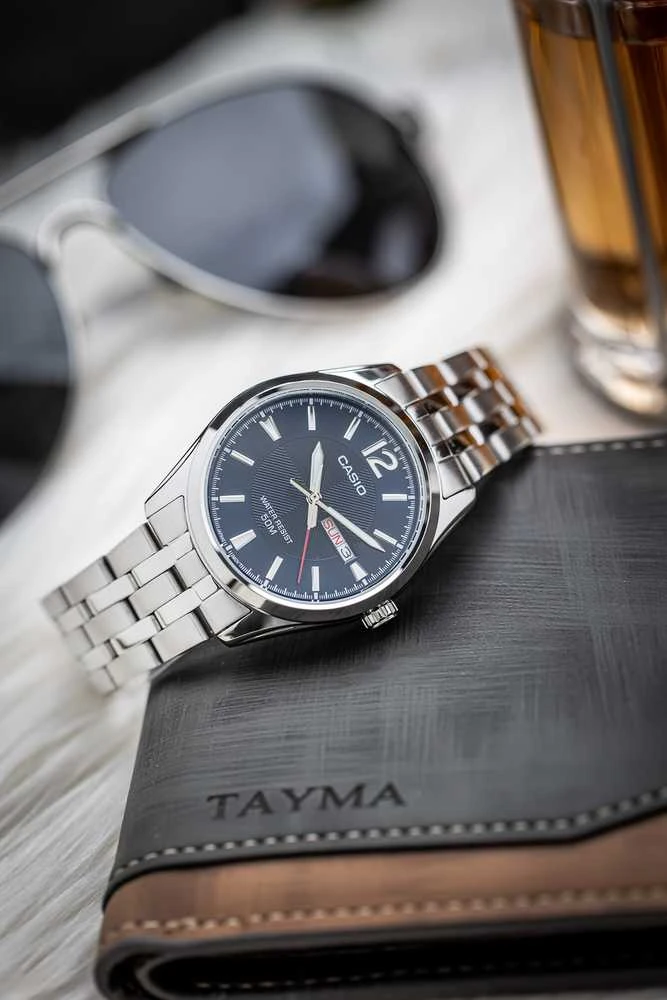 CASIO MTP-1335D 1AV VYRIŠKAS LAIKRODIS (zd026a) + DĖŽĖ