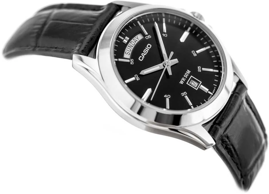CASIO MTP-1370L-1A VYRIŠKAS LAIKRODIS (zd116b) + DĖŽUTĖ