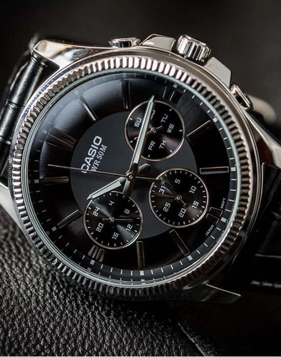 CASIO MTP-1375L 1A VYRIŠKAS LAIKRODIS (zd115b) + DĖŽUTĖ