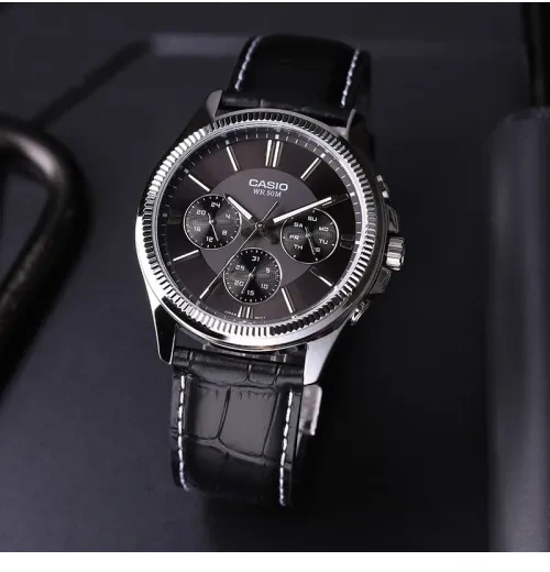 CASIO MTP-1375L 1A VYRIŠKAS LAIKRODIS (zd115b) + DĖŽUTĖ