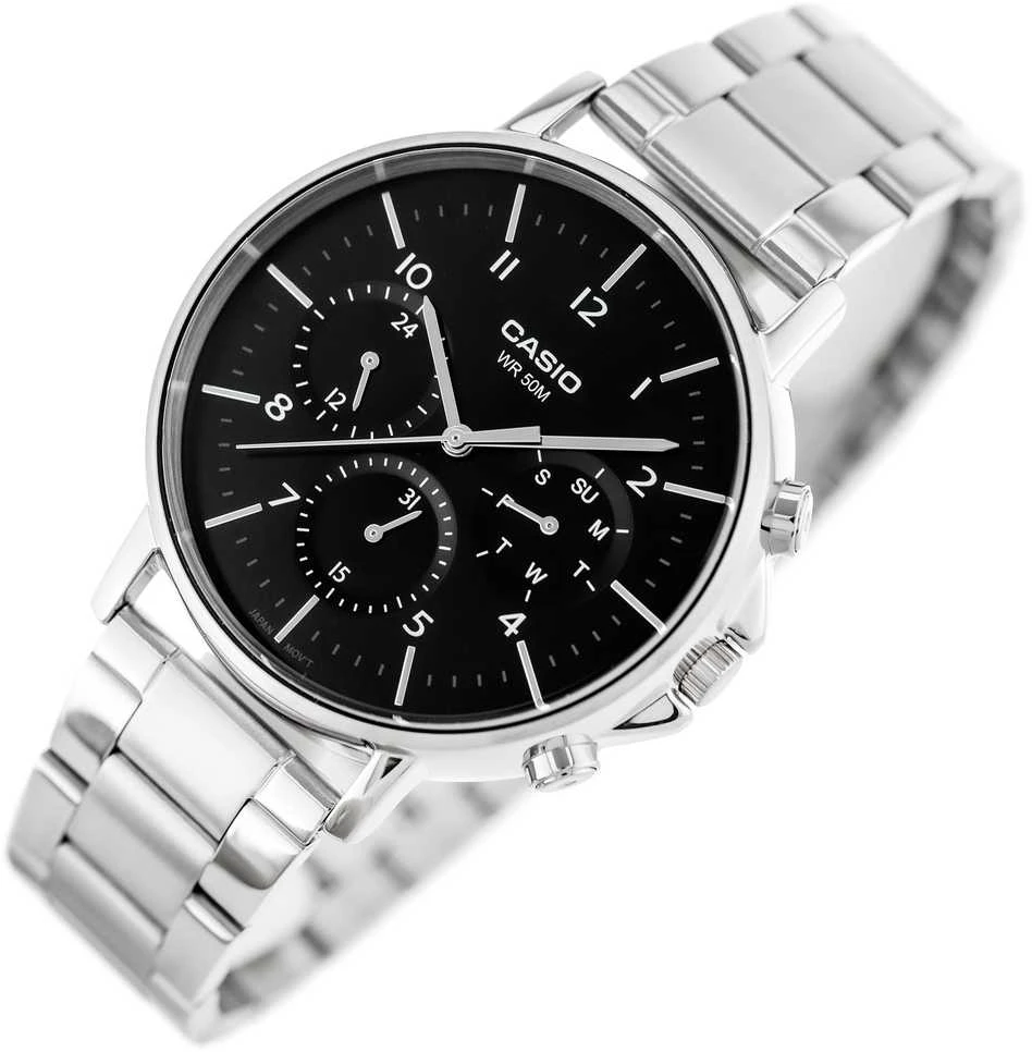 CASIO MTP-E321D-1A VYRIŠKAS LAIKRODIS (zd269a) + DĖŽUTĖ