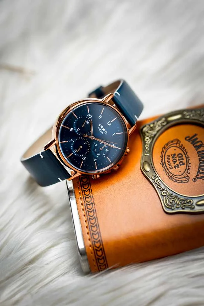 CASIO MTP-E321RL-2A VYRIŠKAS LAIKRODIS (zd190a) + DĖŽUTĖ