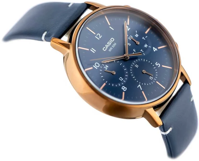 CASIO MTP-E321RL-2A VYRIŠKAS LAIKRODIS (zd190a) + DĖŽUTĖ