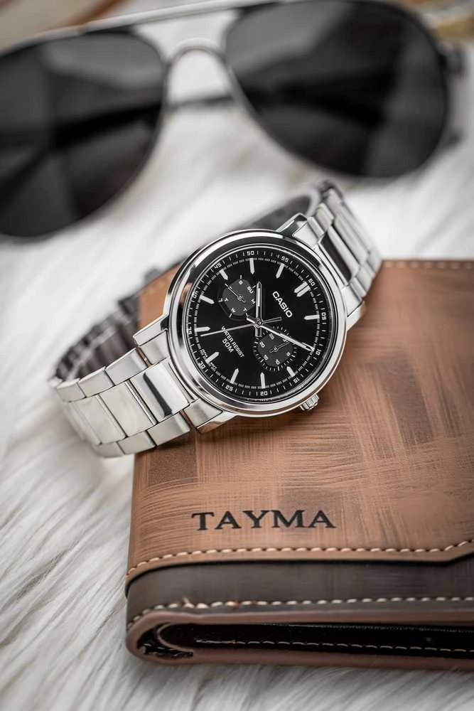 CASIO MTP-E335D-1E VYRIŠKAS LAIKRODIS (zd274a) + DĖŽUTĖ