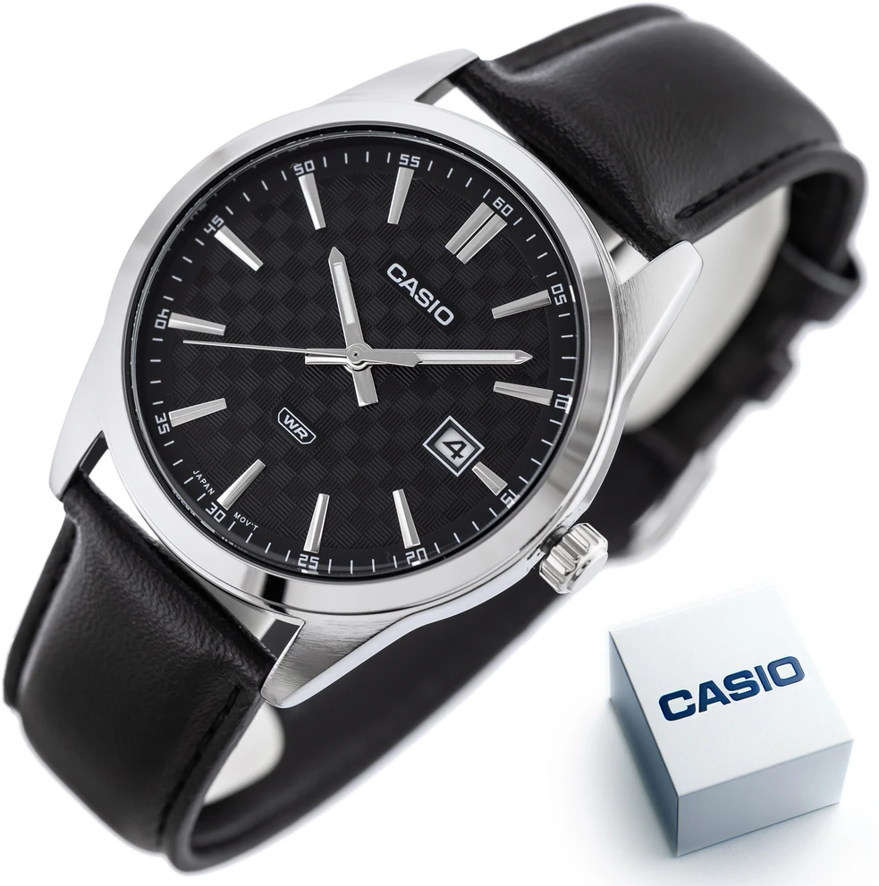 Laikrodis vyrams CASIO MTP-VD03L-1A + dėžutė