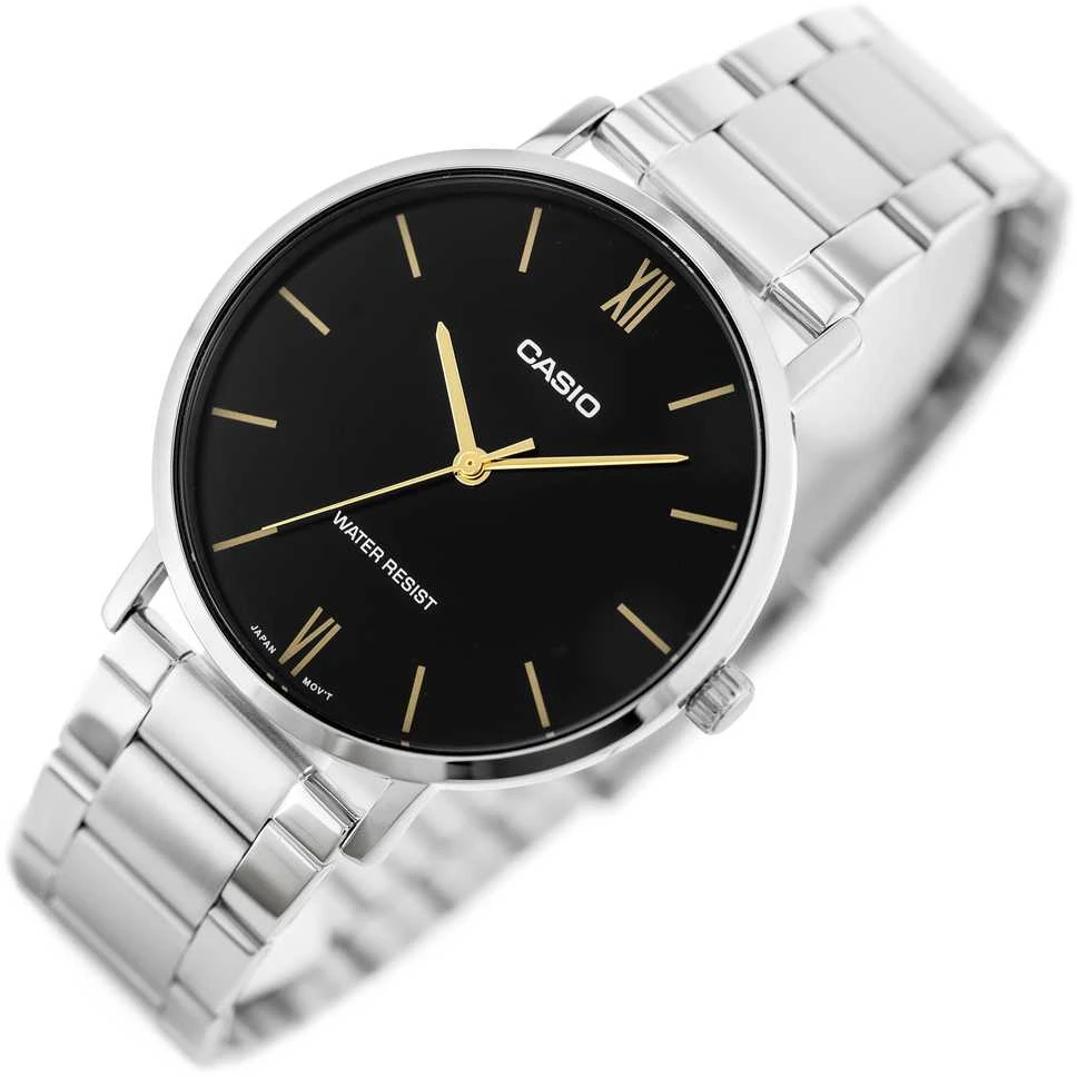 Laikrodis CASIO MTP-VT01D-1B MEN'S WATCH (zd165f) + BOX