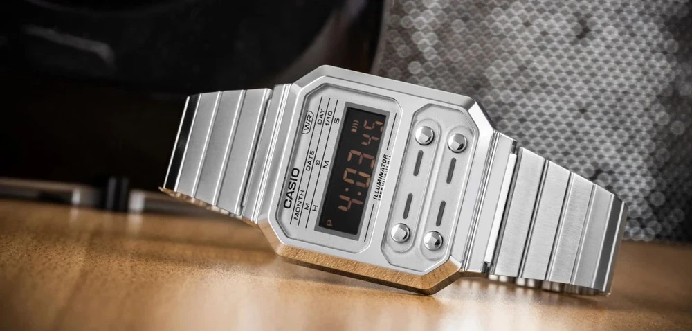 Laikrodis Casio A100WE-7BEF