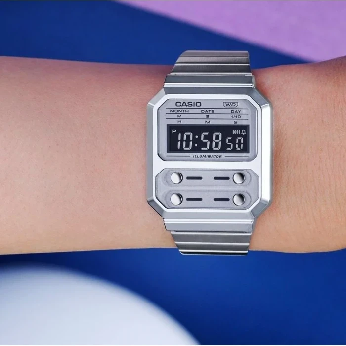 Laikrodis Casio A100WE-7BEF
