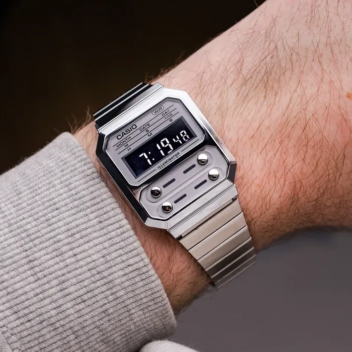 Laikrodis Casio A100WE-7BEF