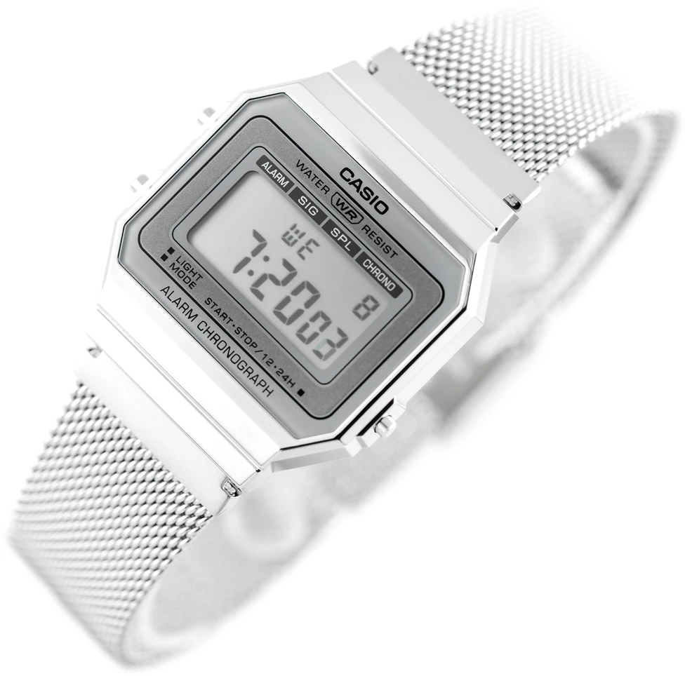 Casio Retro Vintage A700WM-7A Unisex laikrodis + DĖŽUTĖ