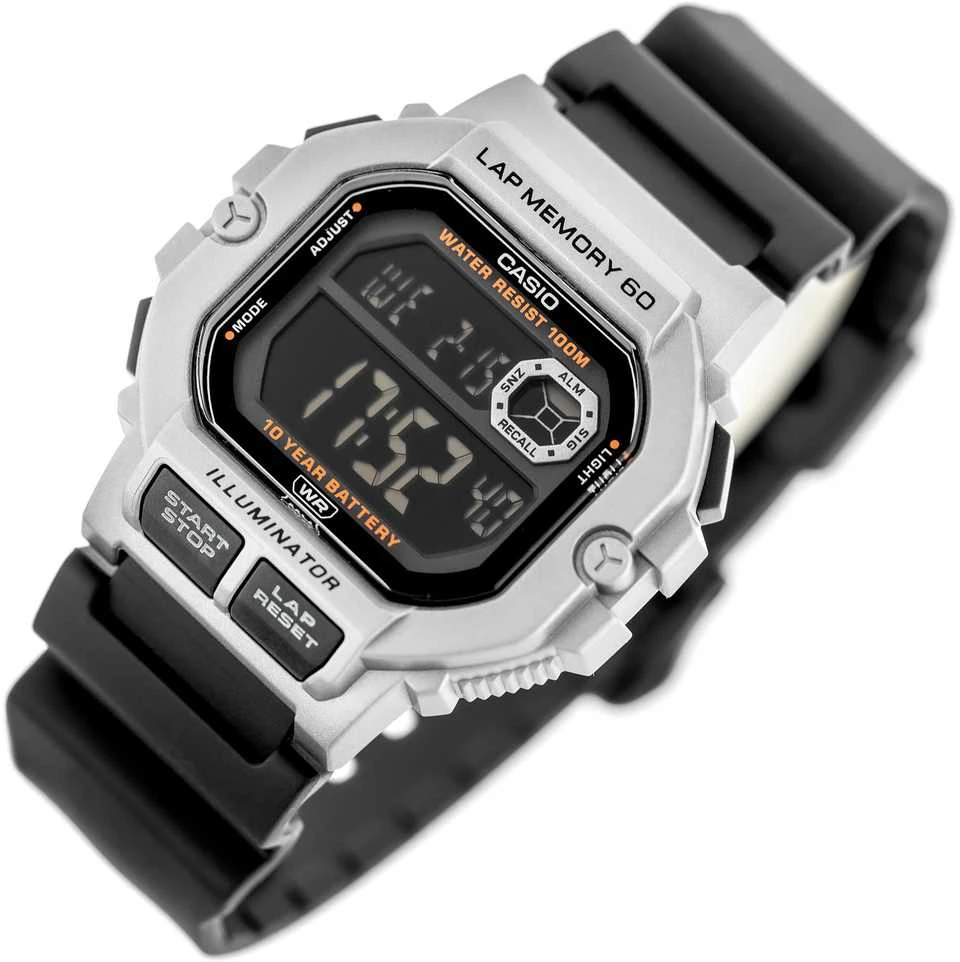 CASIO Sports WS-1400H-1B VYRIŠKAS LAIKRODIS + DĖŽĖ
