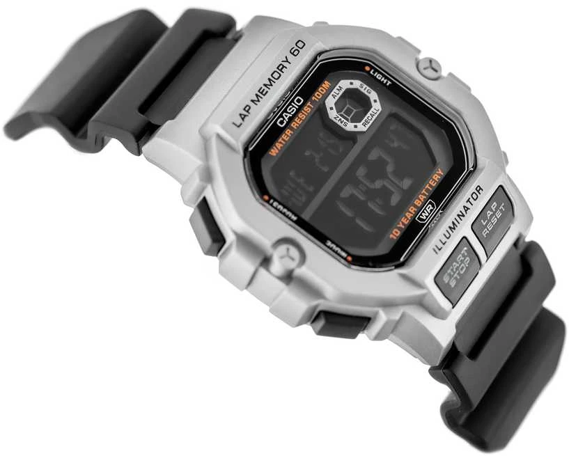 CASIO Sports WS-1400H-1B VYRIŠKAS LAIKRODIS + DĖŽĖ