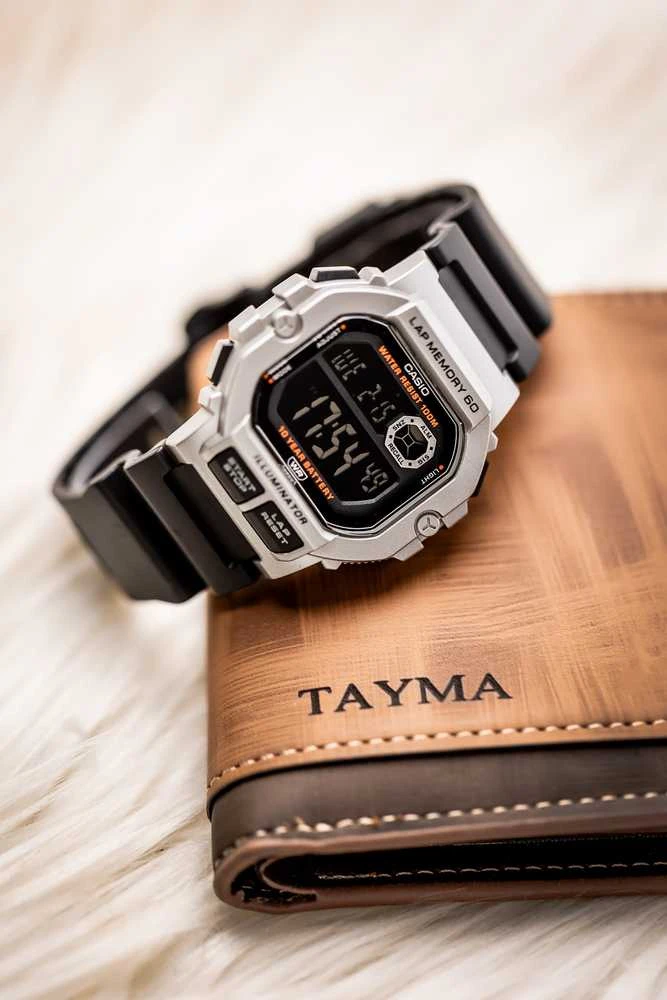 CASIO Sports WS-1400H-1B VYRIŠKAS LAIKRODIS + DĖŽĖ