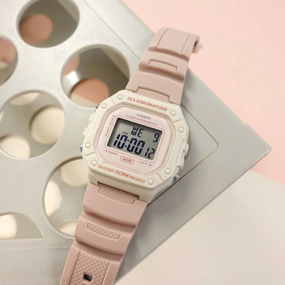 CASIO UNISEX LAIKRODIS W-218HC-4A2 + DĖŽUTĖ (zd208i)