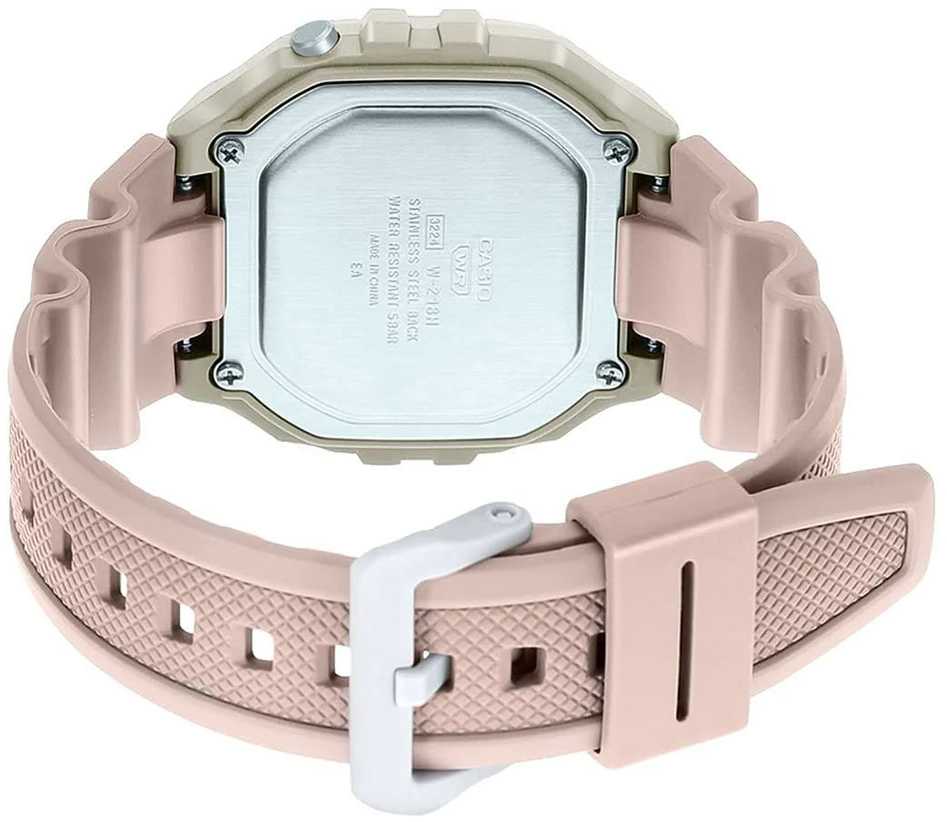CASIO UNISEX LAIKRODIS W-218HC-4A2 + DĖŽUTĖ (zd208i)