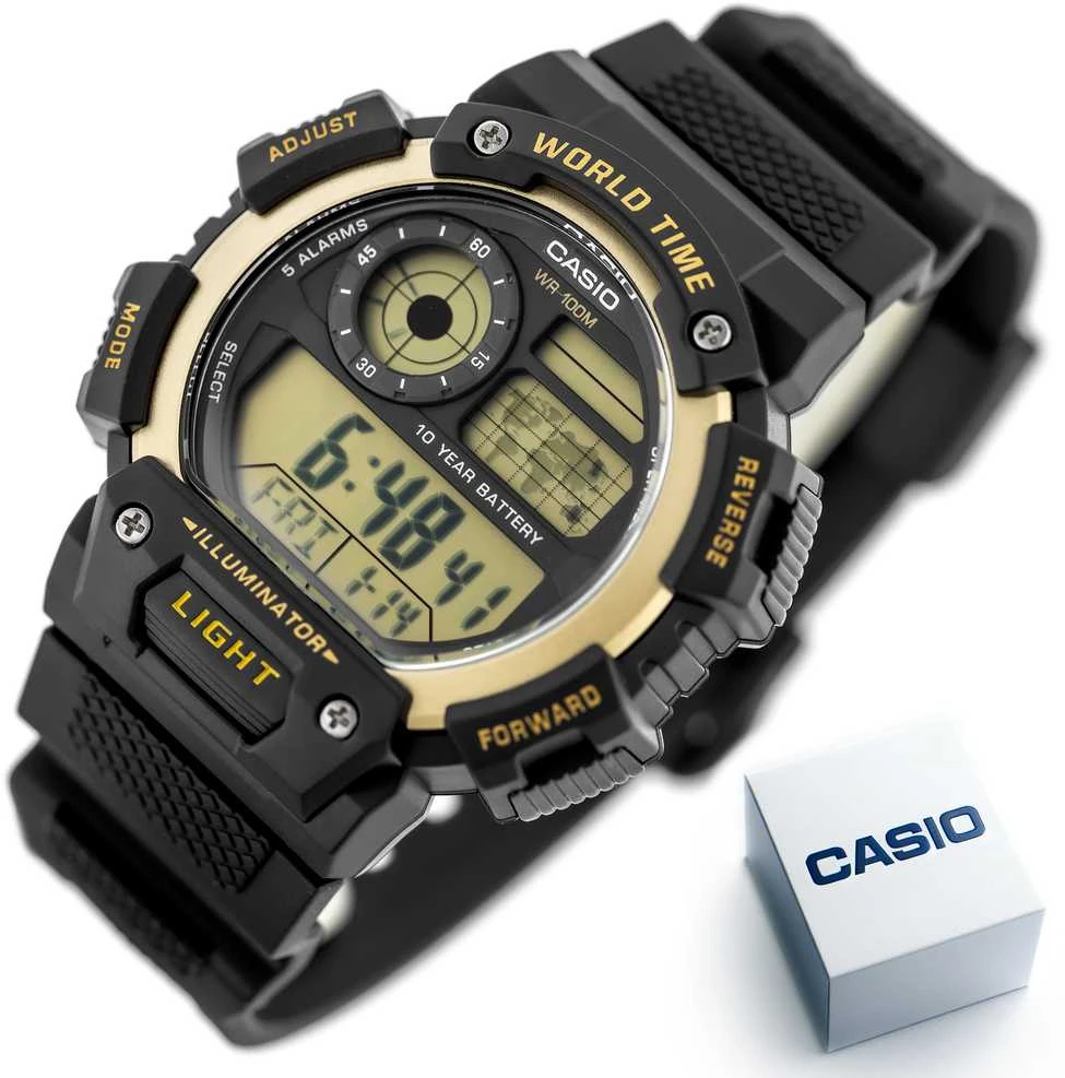 Casio vyriškas laikrodis AE-1400WH-9AVEF (zd110b)