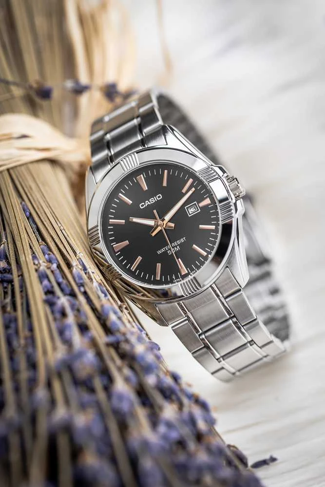 CASIO VYRIŠKAS LAIKRODIS MTP-1308D-1A2 (zd177c) + DĖŽUTĖ